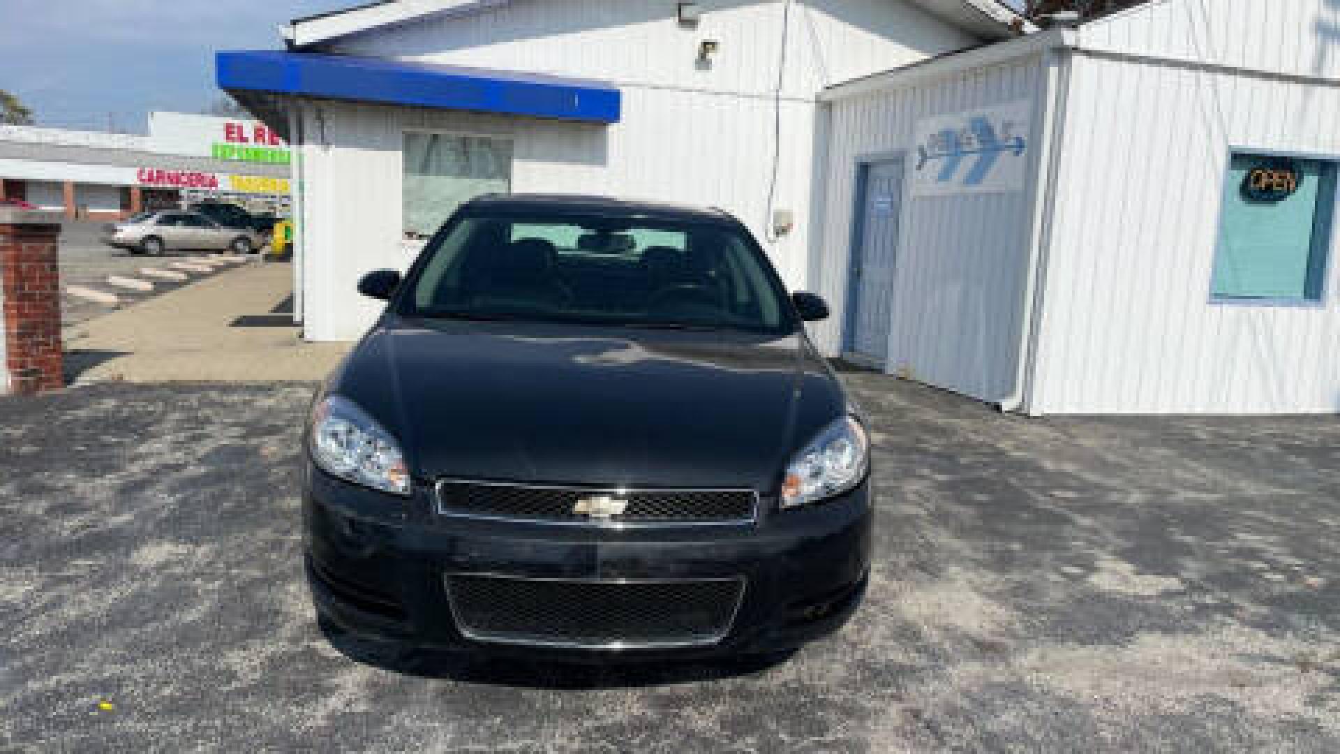 2012 BLACK /BLACK Chevrolet Impala LTZ (2G1WC5E34C1) with an V6, 3.6L; FFV; DOHC engine, AUTO transmission, located at 2710A Westlane Rd., Indianapolis, IN, 46268, (317) 291-2000, 39.885670, -86.208160 - Photo#0