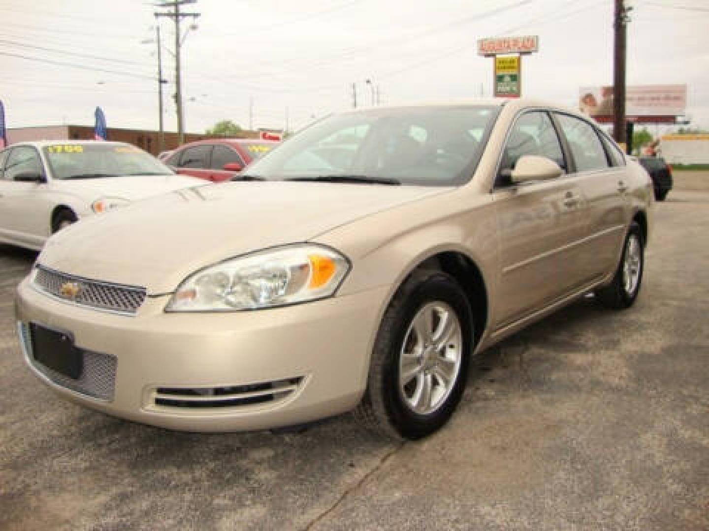 2012 Tan /TAN Chevrolet Impala LS Fleet 4dr Sedan (2G1WF5E37C1) with an 3.6L V6 engine, Automatic 6-Speed transmission, located at 2710A Westlane Rd., Indianapolis, IN, 46268, (317) 291-2000, 39.885670, -86.208160 - Photo#0
