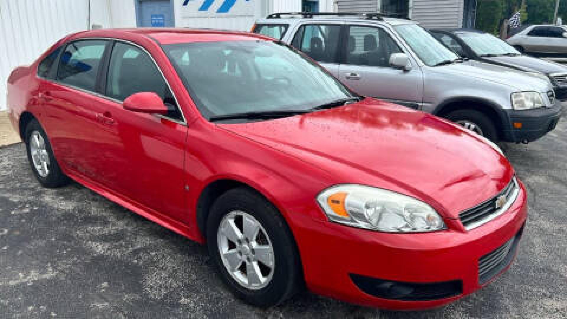 2010 RED /GRAY Chevrolet Impala (2G1WB5EK3A1) , located at 2710A Westlane Rd., Indianapolis, IN, 46268, (317) 291-2000, 39.885670, -86.208160 - Photo#1