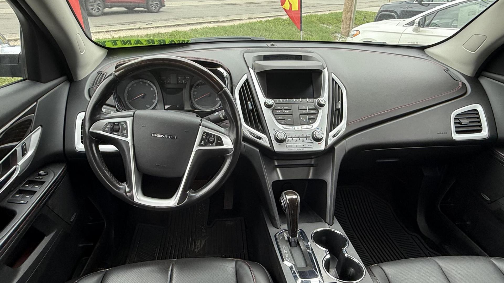 2014 BLACK /BLACK GMC Terrain Denali AWD (2GKFLZE3XE6) with an 3.6L V6 DOHC 24V engine, 6-Speed Automatic transmission, located at 2710A Westlane Rd., Indianapolis, IN, 46268, (317) 291-2000, 39.885670, -86.208160 - Photo#8