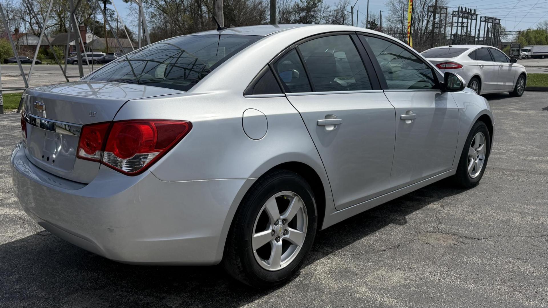 2011 Silver /BLACK Chevrolet Cruze 1FL (1G1PE5S95B7) with an 1.4L L4 DOHC 16V TURBO engine, 6-Speed Automatic transmission, located at 2710A Westlane Rd., Indianapolis, IN, 46268, (317) 291-2000, 39.885670, -86.208160 - Photo#3
