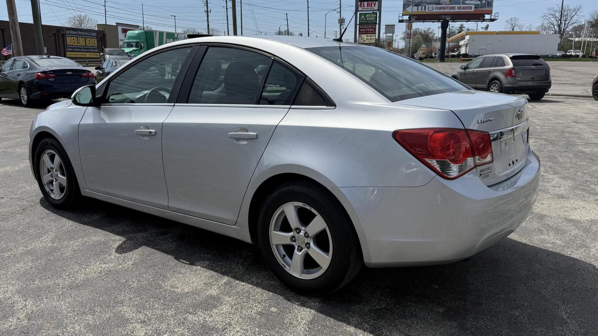 2011 Silver /BLACK Chevrolet Cruze 1FL (1G1PE5S95B7) with an 1.4L L4 DOHC 16V TURBO engine, 6-Speed Automatic transmission, located at 2710A Westlane Rd., Indianapolis, IN, 46268, (317) 291-2000, 39.885670, -86.208160 - Photo#6