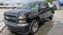 2014 BLACK /GRAY Chevrolet Silverado 1500 Work Truck 1WT Double Cab 4WD (1GCVKPEH8EZ) with an 4.3L V6 OHV 12V engine, 6-Speed Automatic transmission, located at 2710A Westlane Rd., Indianapolis, IN, 46268, (317) 291-2000, 39.885670, -86.208160 - Photo#1