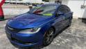 2015 BLUE /BLACK Chrysler 200 S (1C3CCCBG7FN) with an 3.6L V6 DOHC 24V FFV engine, 9-Speed Automatic transmission, located at 2710A Westlane Rd., Indianapolis, IN, 46268, (317) 291-2000, 39.885670, -86.208160 - Photo#0