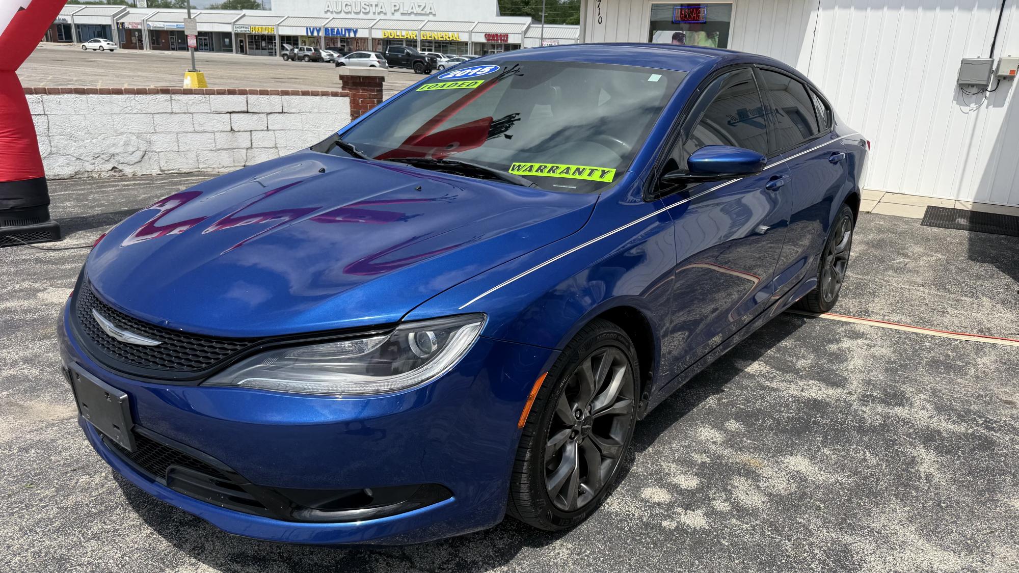 photo of 2015 Chrysler 200 S / OUTSIDE FINANCE / WARRANTY, GAP, ROADSIDE ASSISTANCE AVAILABLE