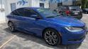 2015 BLUE /BLACK Chrysler 200 S (1C3CCCBG7FN) with an 3.6L V6 DOHC 24V FFV engine, 9-Speed Automatic transmission, located at 2710A Westlane Rd., Indianapolis, IN, 46268, (317) 291-2000, 39.885670, -86.208160 - Photo#1