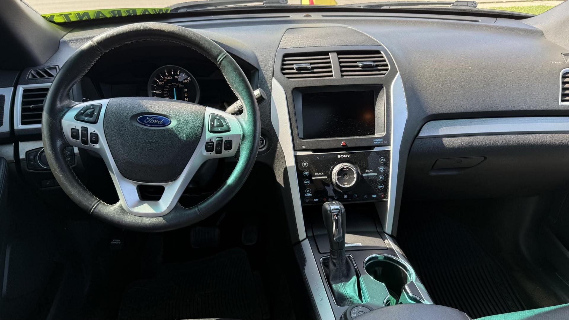 2015 BLACK /BLACK Ford Explorer Sport 4WD (1FM5K8GT3FG) with an 3.5L V6 DOHC 24V engine, 6-Speed Automatic transmission, located at 2710A Westlane Rd., Indianapolis, IN, 46268, (317) 291-2000, 39.885670, -86.208160 - Photo#8