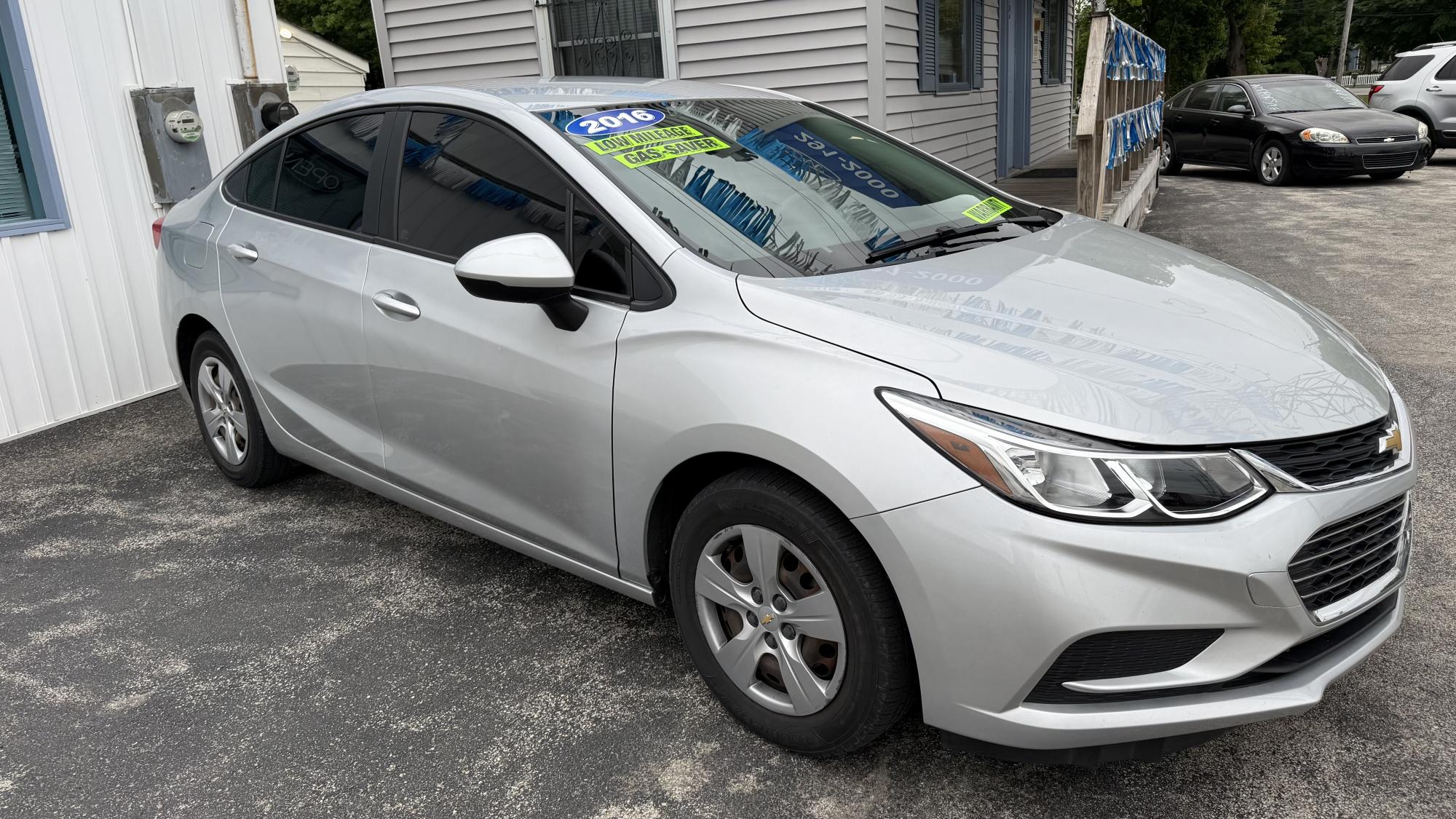 photo of 2016 Chevrolet Cruze LS Auto / OUTSIDE FINANCE / WARRANTY, GAP, ROADSIDE ASSISTANCE AVAILABLE