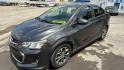 2017 GRAY /GRAY Chevrolet Sonic LT Manual Sedan (1G1JD5SHXH4) with an 1.8L L4 DOHC 24V engine, 5M transmission, located at 2710A Westlane Rd., Indianapolis, IN, 46268, (317) 291-2000, 39.885670, -86.208160 - Photo#1