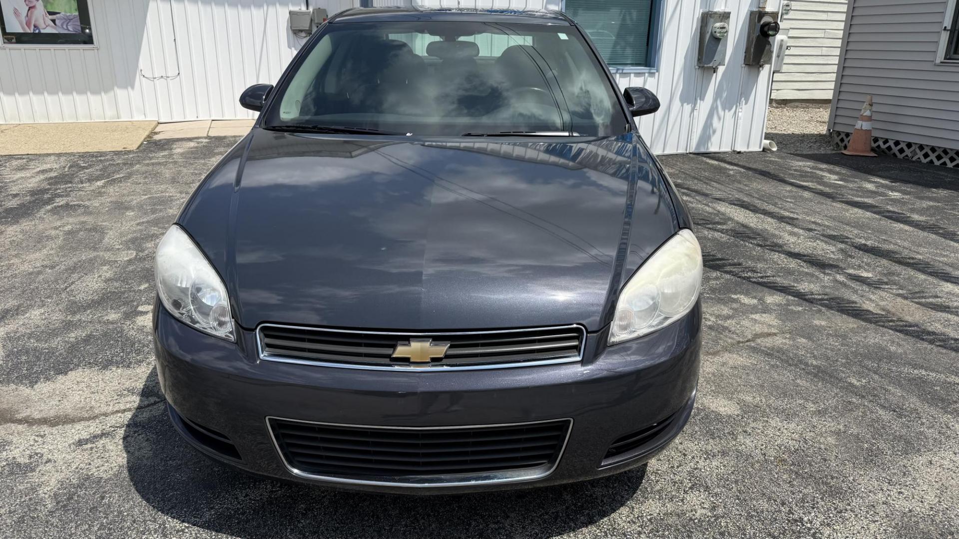 2009 BLUE /GRAY Chevrolet Impala LS (2G1WB57K791) with an 3.5L V6 OHV 16V FFV engine, 4-Speed Automatic transmission, located at 2710A Westlane Rd., Indianapolis, IN, 46268, (317) 291-2000, 39.885670, -86.208160 - Photo#2