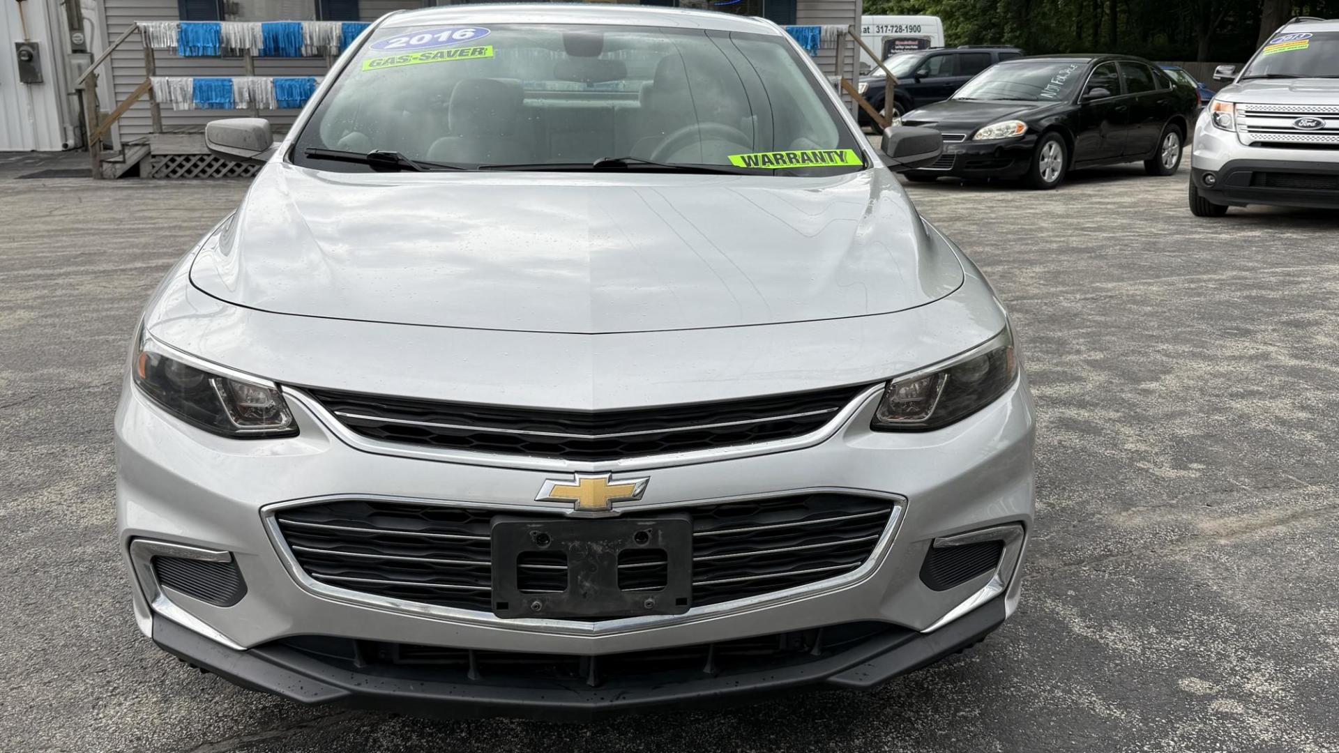 2017 Silver /GRAY Chevrolet Malibu LS (1G1ZB5ST5HF) with an 1.5L L4 DOHC 16V engine, 6A transmission, located at 2710A Westlane Rd., Indianapolis, IN, 46268, (317) 291-2000, 39.885670, -86.208160 - Photo#2