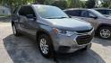 2020 Silver /GRAY Chevrolet Traverse LS FWD (1GNERFKW9LJ) with an 3.6L V6 DOHC 24V engine, 9A transmission, located at 2710A Westlane Rd., Indianapolis, IN, 46268, (317) 291-2000, 39.885670, -86.208160 - Photo#0