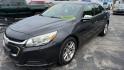 2014 GRAY /BLACK Chevrolet Malibu 1LT (1G11C5SL9EF) with an 2.5L L4 DOHC 16V engine, 6-Speed Automatic transmission, located at 2710A Westlane Rd., Indianapolis, IN, 46268, (317) 291-2000, 39.885670, -86.208160 - Photo#1