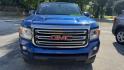 2018 BLUE /GRAY GMC Canyon SLE Ext. Cab 4WD (1GTH6CEN4J1) with an 3.6L V6 DOHC 24V engine, 6A transmission, located at 2710A Westlane Rd., Indianapolis, IN, 46268, (317) 291-2000, 39.885670, -86.208160 - Photo#2