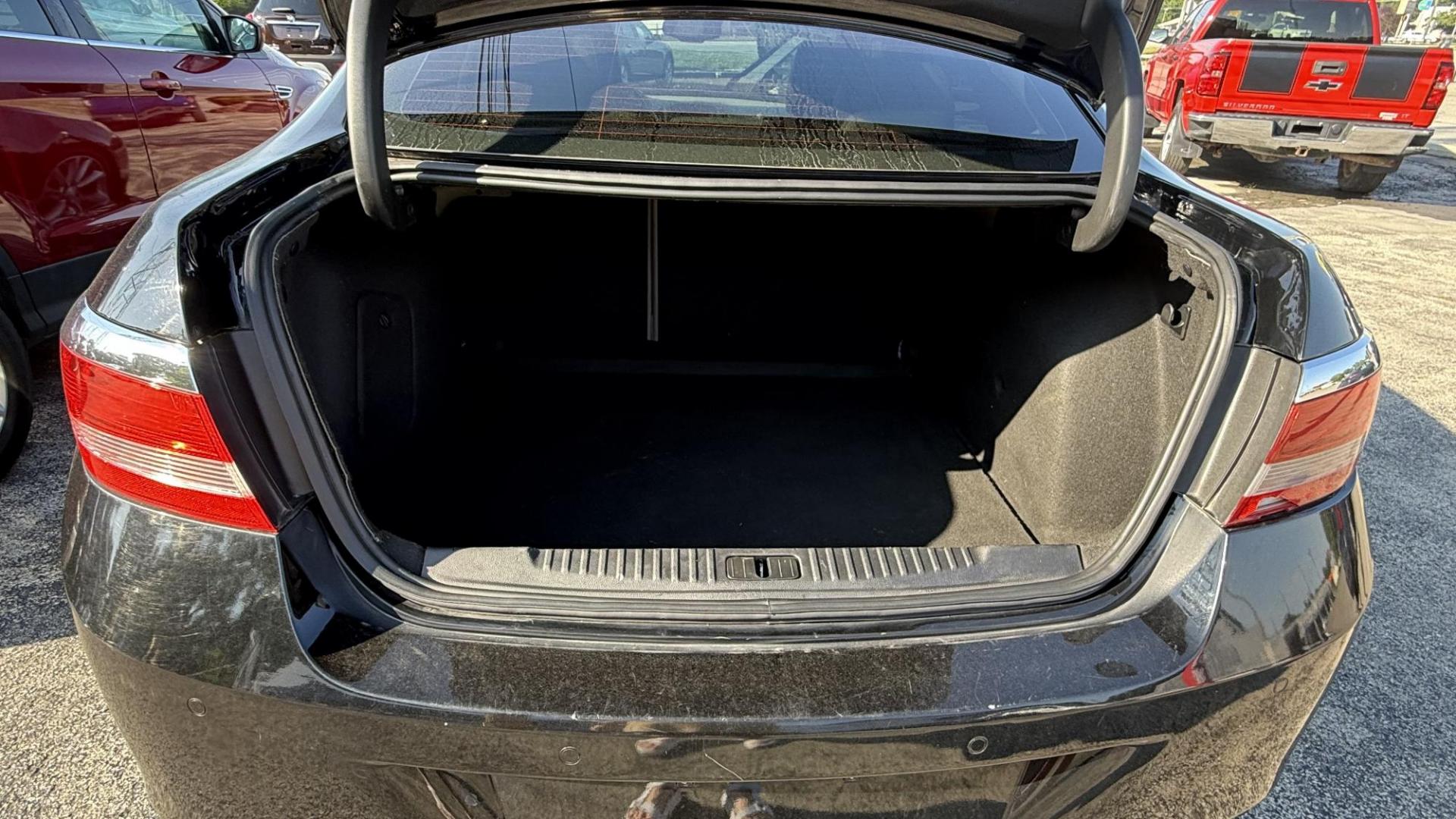 2012 BLACK /BEIGE Buick Verano Convenience (1G4PR5SK3C4) with an 2.4L L4 DOHC 16V FFV engine, 6-Speed Automatic transmission, located at 2710A Westlane Rd., Indianapolis, IN, 46268, (317) 291-2000, 39.885670, -86.208160 - Photo#4
