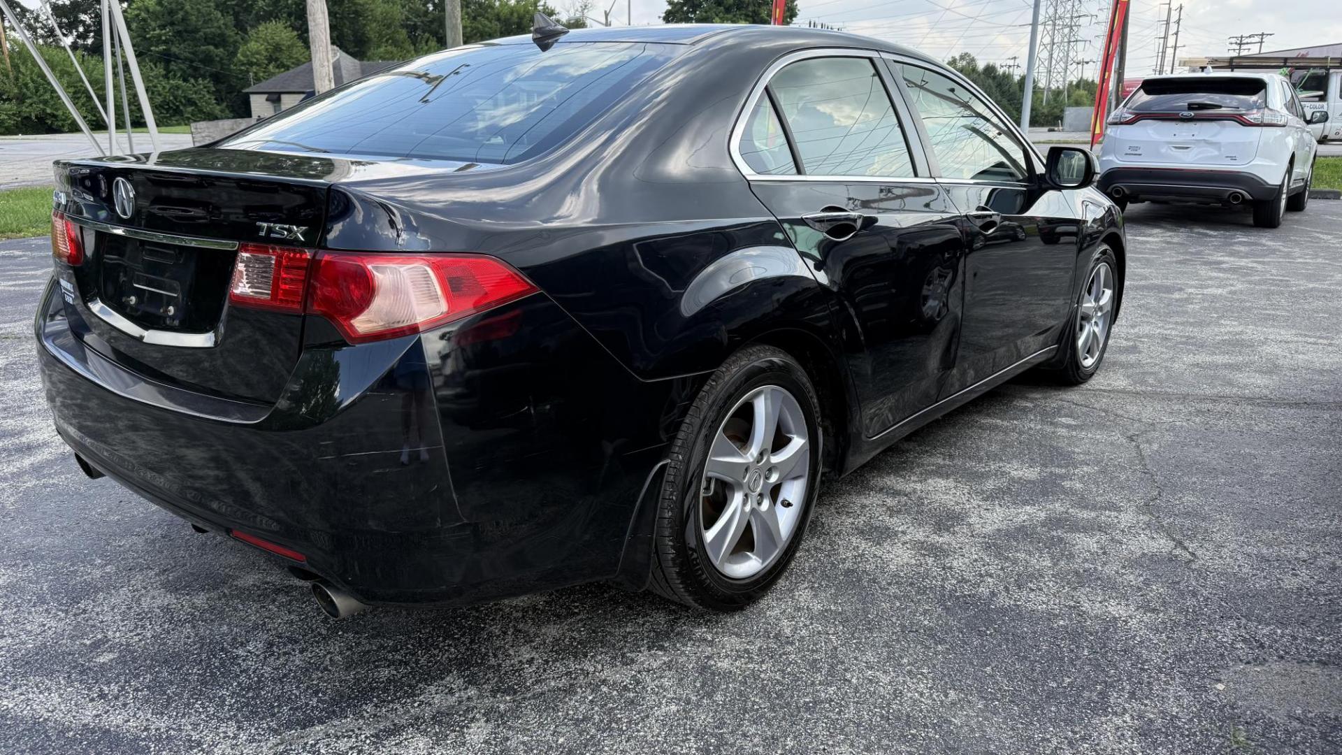 2012 BLACK /BLACK Acura TSX 5-Speed AT (JH4CU2F46CC) with an 2.4L L4 DOHC 16V engine, 5-Speed Automatic transmission, located at 2710A Westlane Rd., Indianapolis, IN, 46268, (317) 291-2000, 39.885670, -86.208160 - Photo#5
