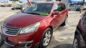2014 RED /TAN Chevrolet Traverse LTZ AWD (1GNKVJKD1EJ) with an 3.6L V6 DOHC 24V engine, 6-Speed Automatic transmission, located at 2710A Westlane Rd., Indianapolis, IN, 46268, (317) 291-2000, 39.885670, -86.208160 - Photo#1