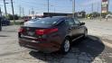 2015 MAROON /BEIGE Kia Optima LX (5XXGM4A71FG) with an 2.4L L4 DOHC 16V engine, 6-Speed Automatic transmission, located at 2710A Westlane Rd., Indianapolis, IN, 46268, (317) 291-2000, 39.885670, -86.208160 - Photo#3