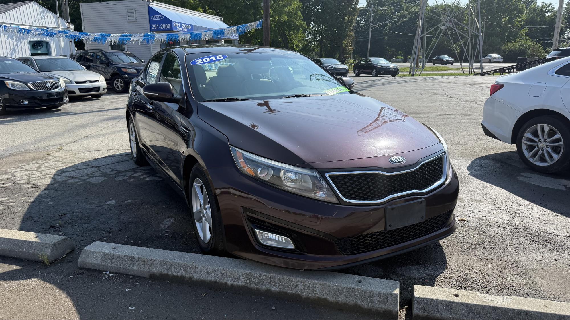 photo of 2015 Kia Optima LX / OUTSIDE FINANCE / WARRANTY, GAP, ROADSIDE ASSISTANCE AVAILABLE
