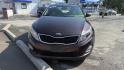 2015 MAROON /BEIGE Kia Optima LX (5XXGM4A71FG) with an 2.4L L4 DOHC 16V engine, 6-Speed Automatic transmission, located at 2710A Westlane Rd., Indianapolis, IN, 46268, (317) 291-2000, 39.885670, -86.208160 - Photo#2