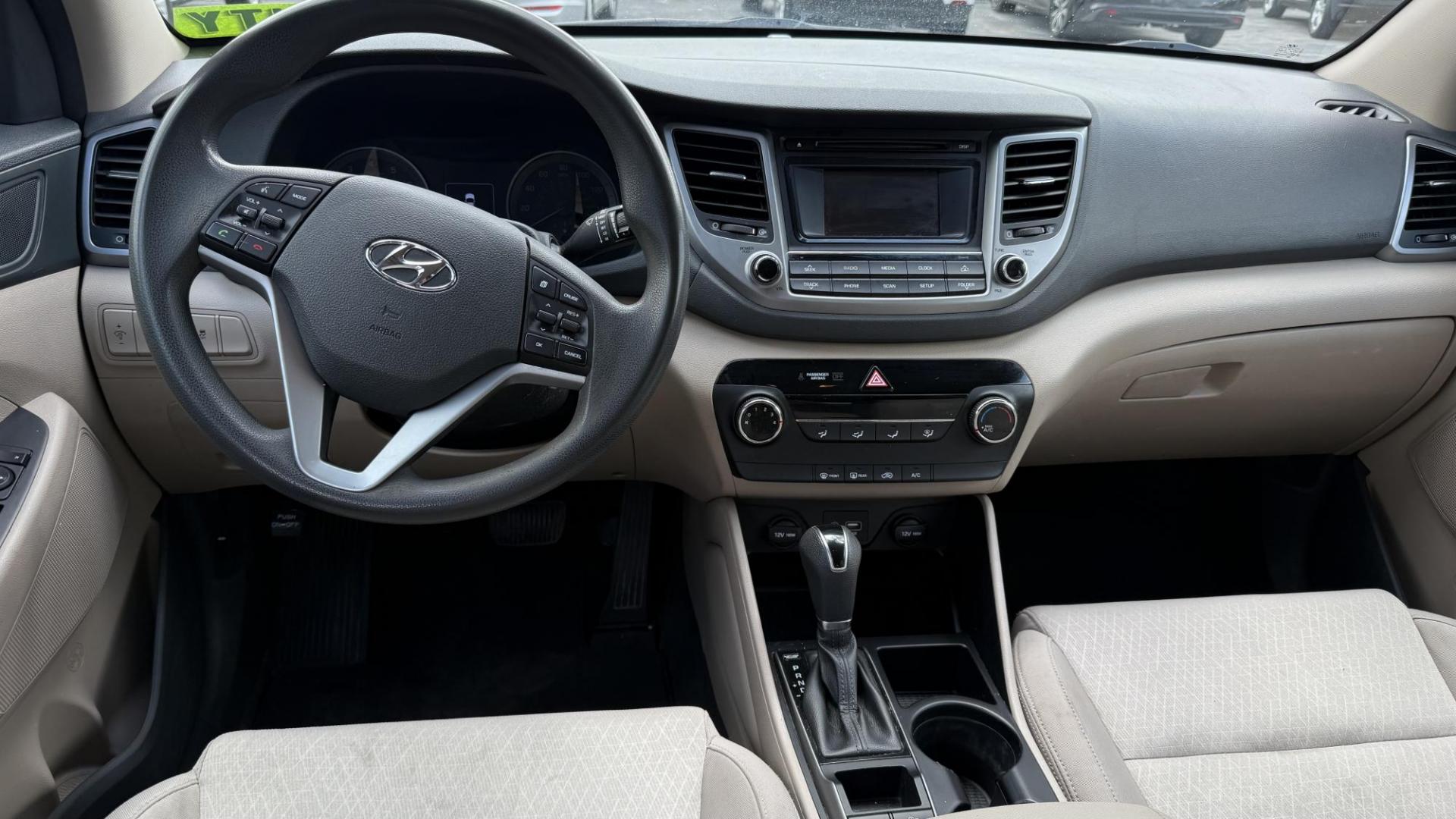 2017 BROWN /TAN Hyundai Tucson Eco AWD (KM8J3CA29HU) with an 1.6L L4 DOHC 16V engine, 7A transmission, located at 2710A Westlane Rd., Indianapolis, IN, 46268, (317) 291-2000, 39.885670, -86.208160 - Photo#7