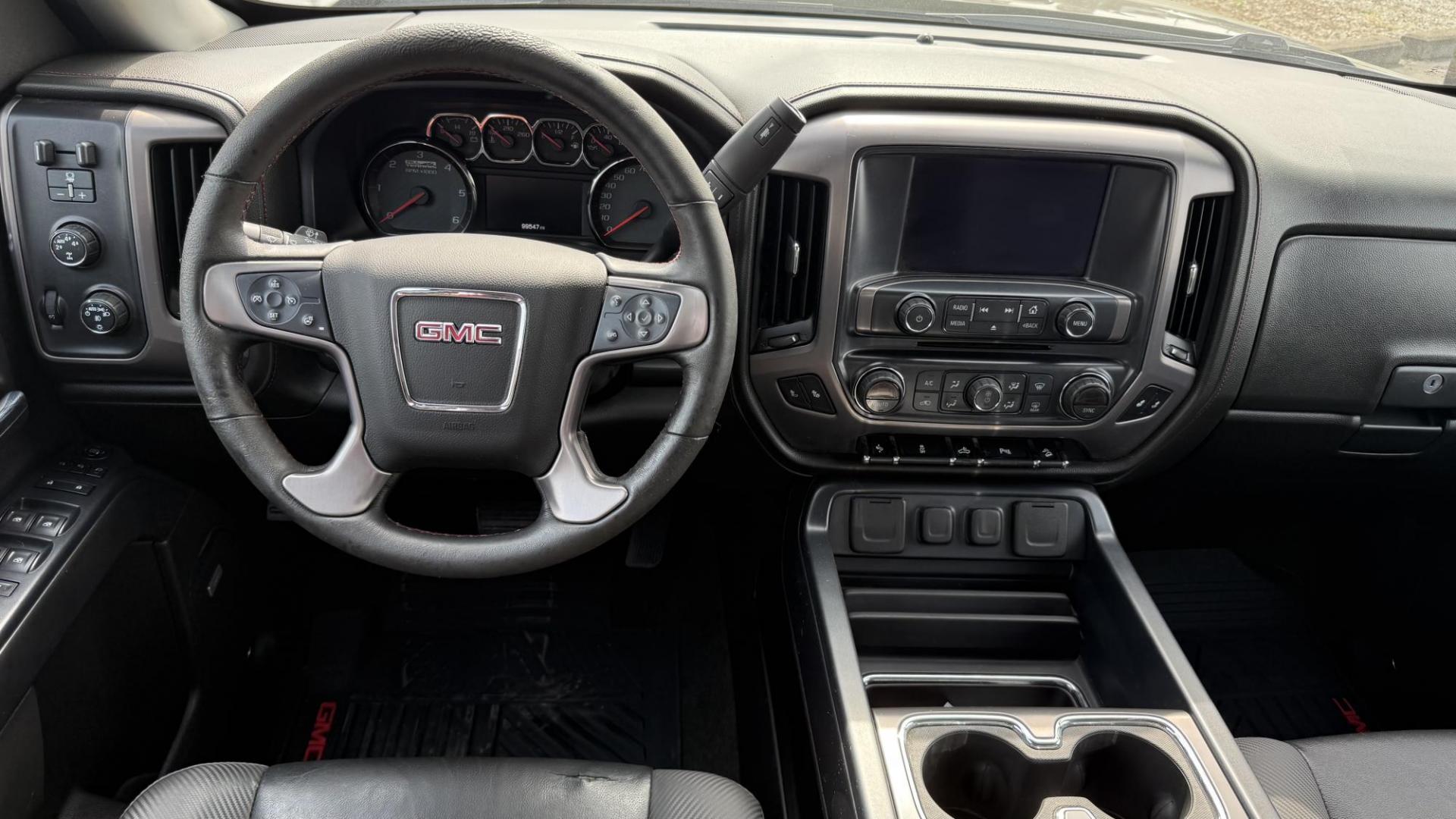 2016 BLACK /BLACK GMC Sierra 1500 SLT Double Cab 4WD (1GTV2NEC1GZ) with an 5.3L V8 OHV 16V engine, 6A transmission, located at 2710A Westlane Rd., Indianapolis, IN, 46268, (317) 291-2000, 39.885670, -86.208160 - Photo#4