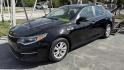 2016 BLACK /GRAY Kia Optima LX (5XXGT4L39GG) with an 2.4L L4 DOHC 16V engine, 6A transmission, located at 2710A Westlane Rd., Indianapolis, IN, 46268, (317) 291-2000, 39.885670, -86.208160 - Photo#1