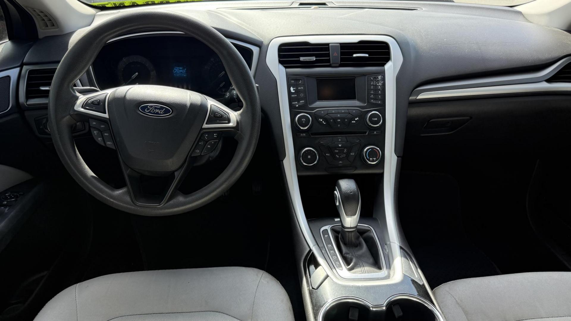 2014 BLACK Ford Fusion S (3FA6P0G72ER) with an 2.5L L4 DOHC 16V engine, 6A transmission, located at 2710A Westlane Rd., Indianapolis, IN, 46268, (317) 291-2000, 39.885670, -86.208160 - Photo#6
